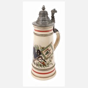 Andenkenkrug Militärverein Sachsen