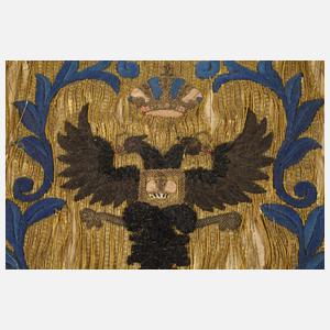 Gesticktes Wappen Schwarzburg-Sondershausen