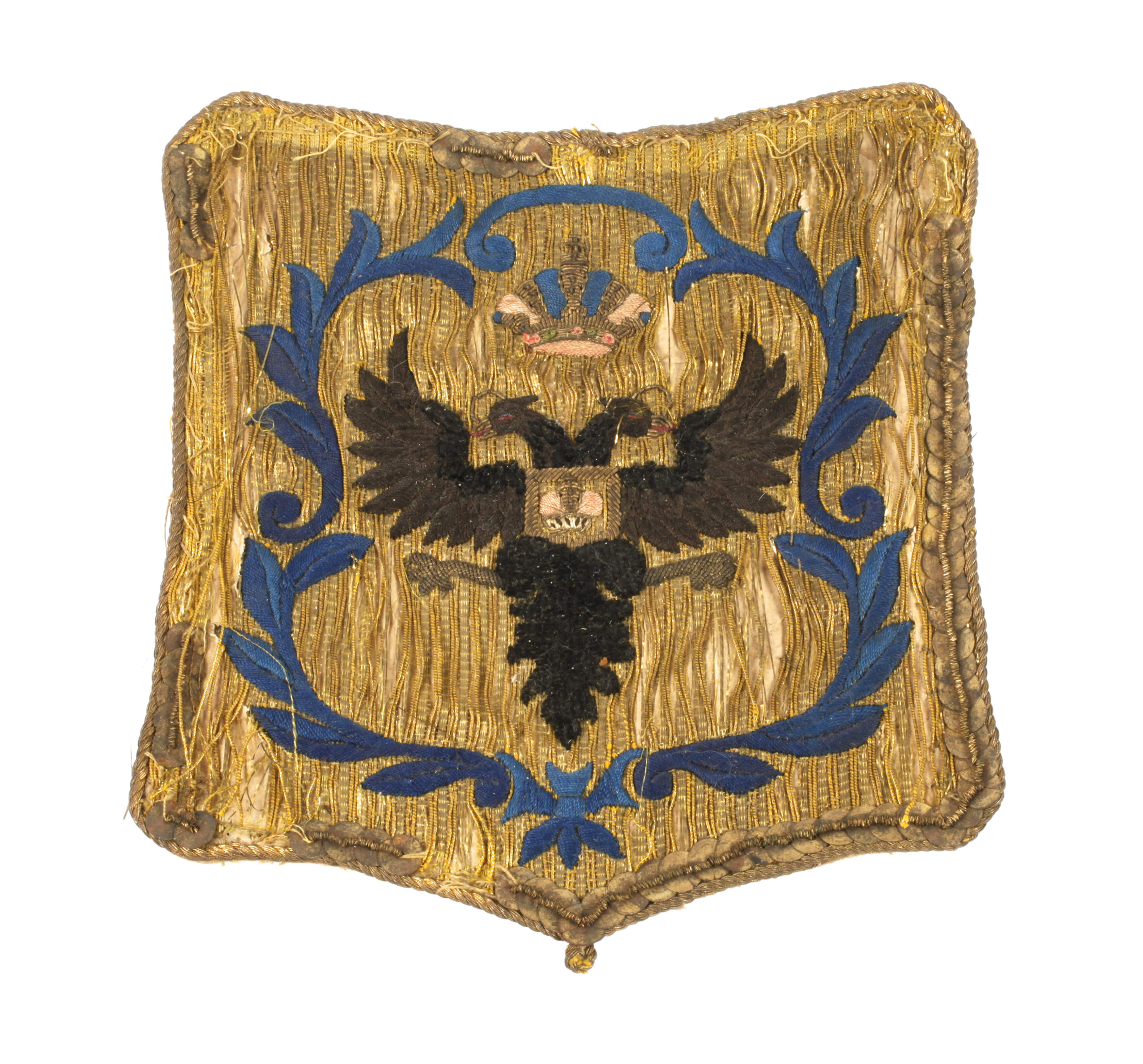 Gesticktes Wappen Schwarzburg-Sondershausen