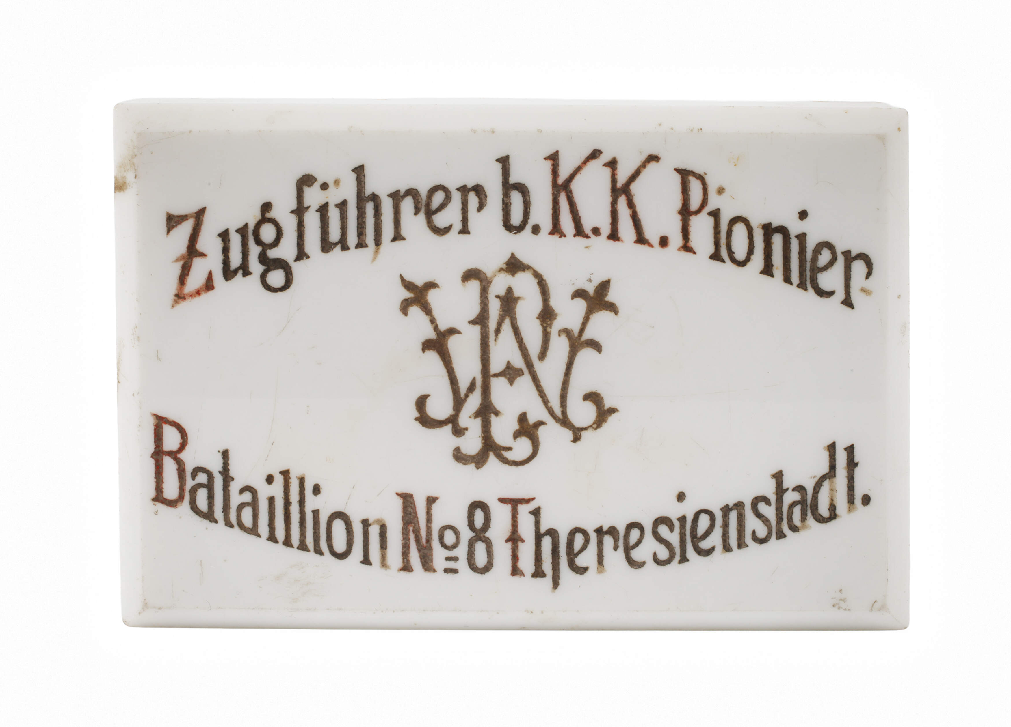 Briefbeschwerer K.u.K. Bataillon Theresienstadt