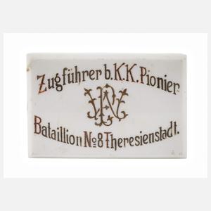 Briefbeschwerer K.u.K. Bataillon Theresienstadt