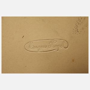 Portraitfoto eines Husarenoffiziers