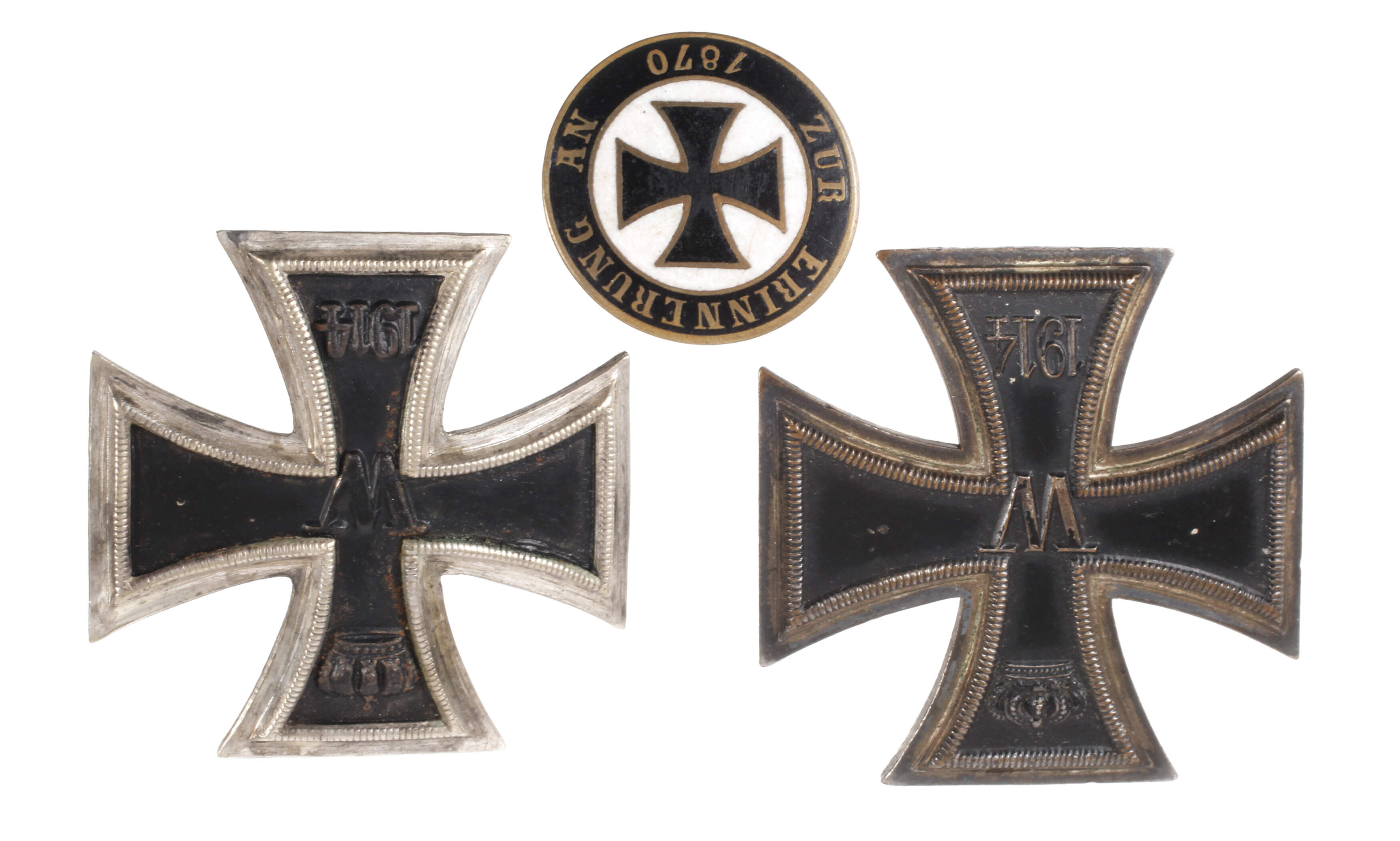 Zwei Eiserne Kreuze 1. Weltkrieg