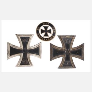 Zwei Eiserne Kreuze 1. Weltkrieg