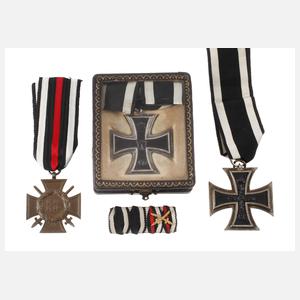 Konvolut Eiserne Kreuze 1. Weltkrieg