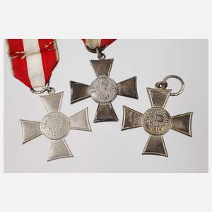 Konvolut Hanseatenkreuze