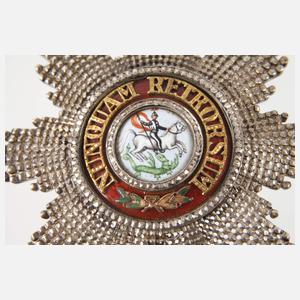 Bruststern St. Georgs-Orden Hannover