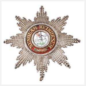 Bruststern St. Georgs-Orden Hannover