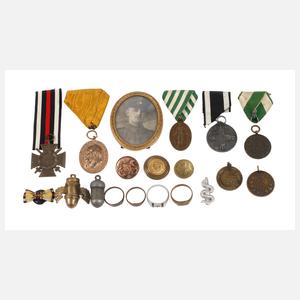 Konvolut Orden und Abzeichen 1. Weltkrieg