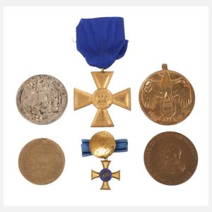 Konvolut Orden und Medaillen Kaiserreich