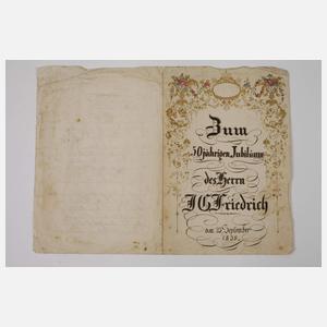 Konvolut militärische Urkunden