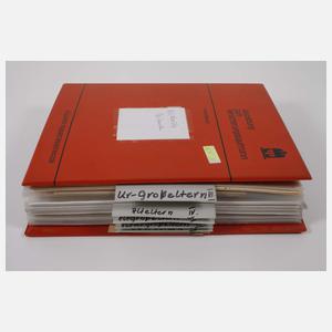 Konvolut militärische Urkunden