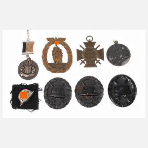 Konvolut Orden 1. und 2. Weltkrieg