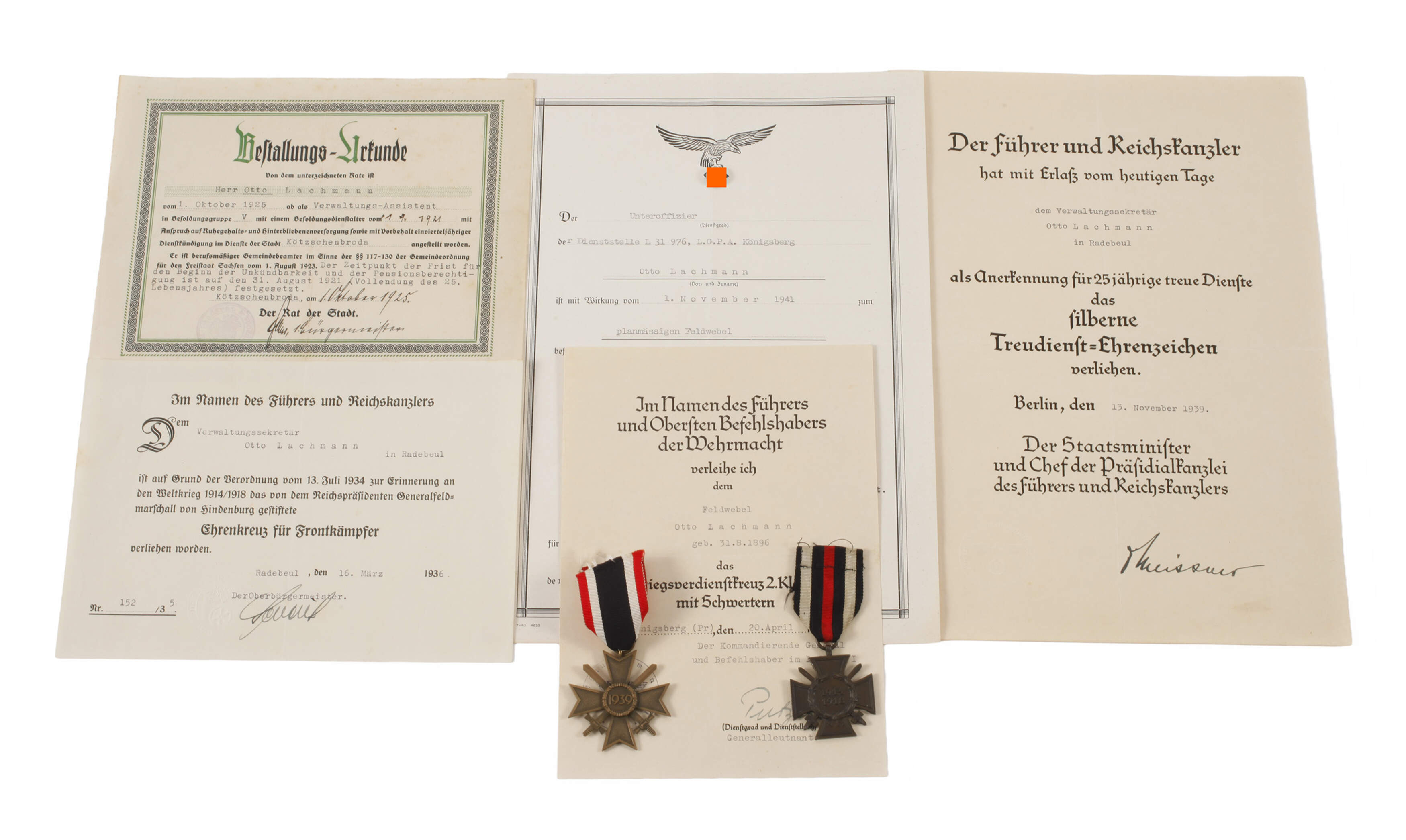 Nachlass 2. Weltkrieg