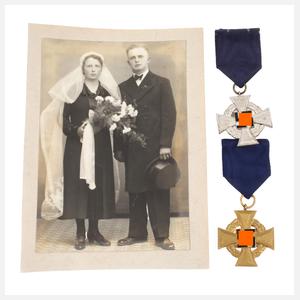 Zwei Treue-Dienste-Abzeichen 3. Reich