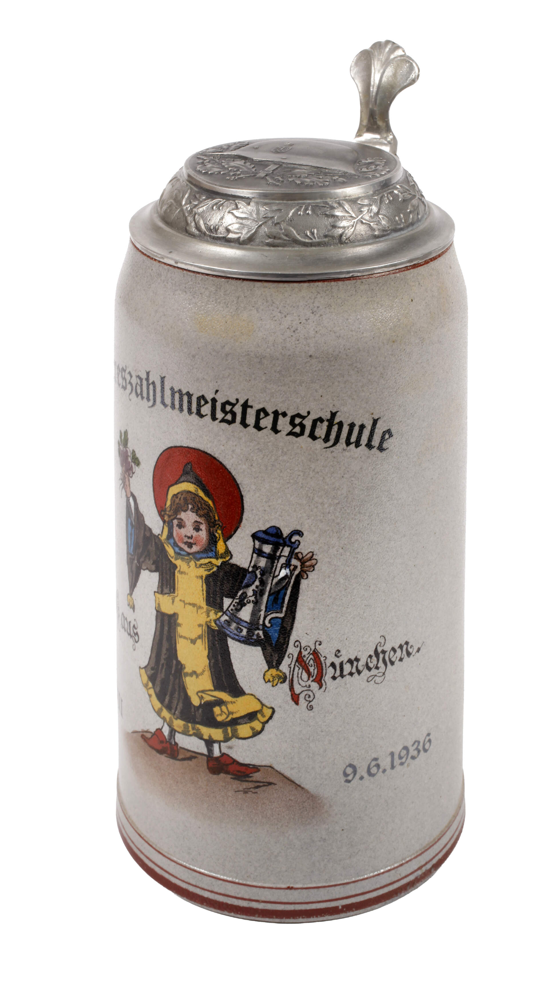 Andenkenkrug Heereszahlmeisterschule