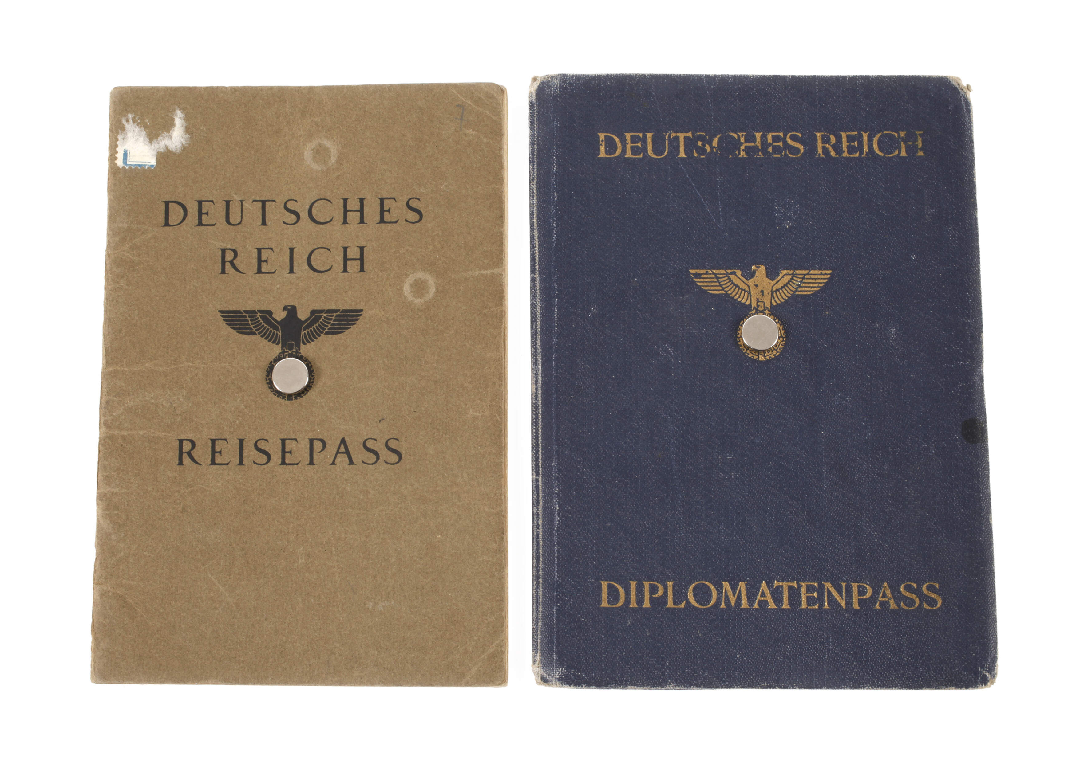 Reisepass mit Diplomatenpass 3. Reich