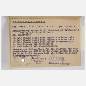 Nachlass 2. Weltkrieg