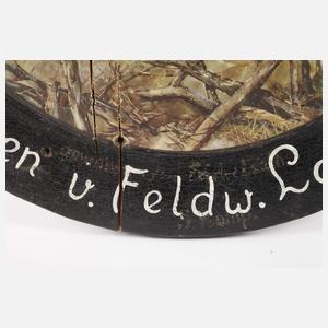 Schützenscheibe Wehrmacht