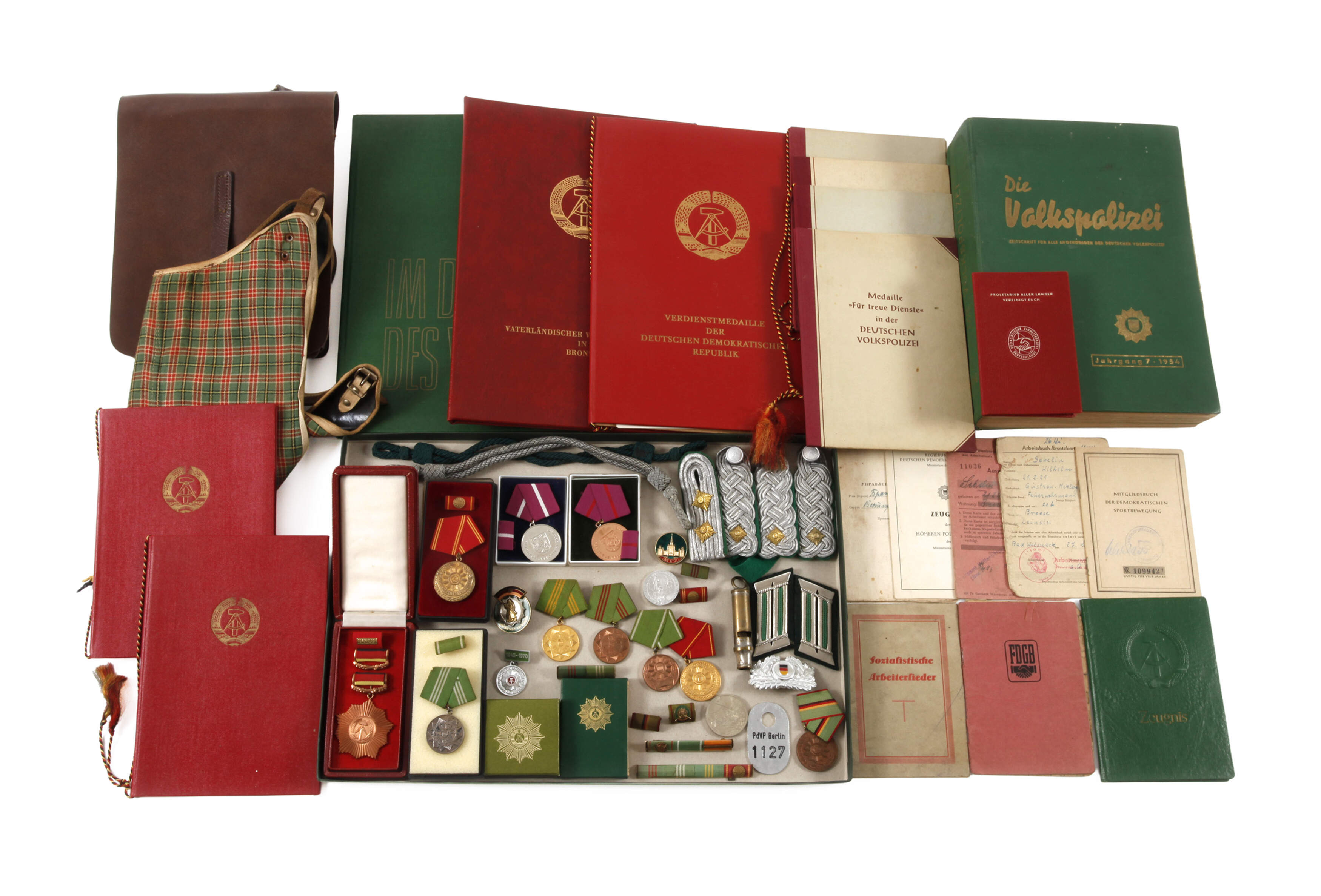 Großer Polizei Nachlass DDR