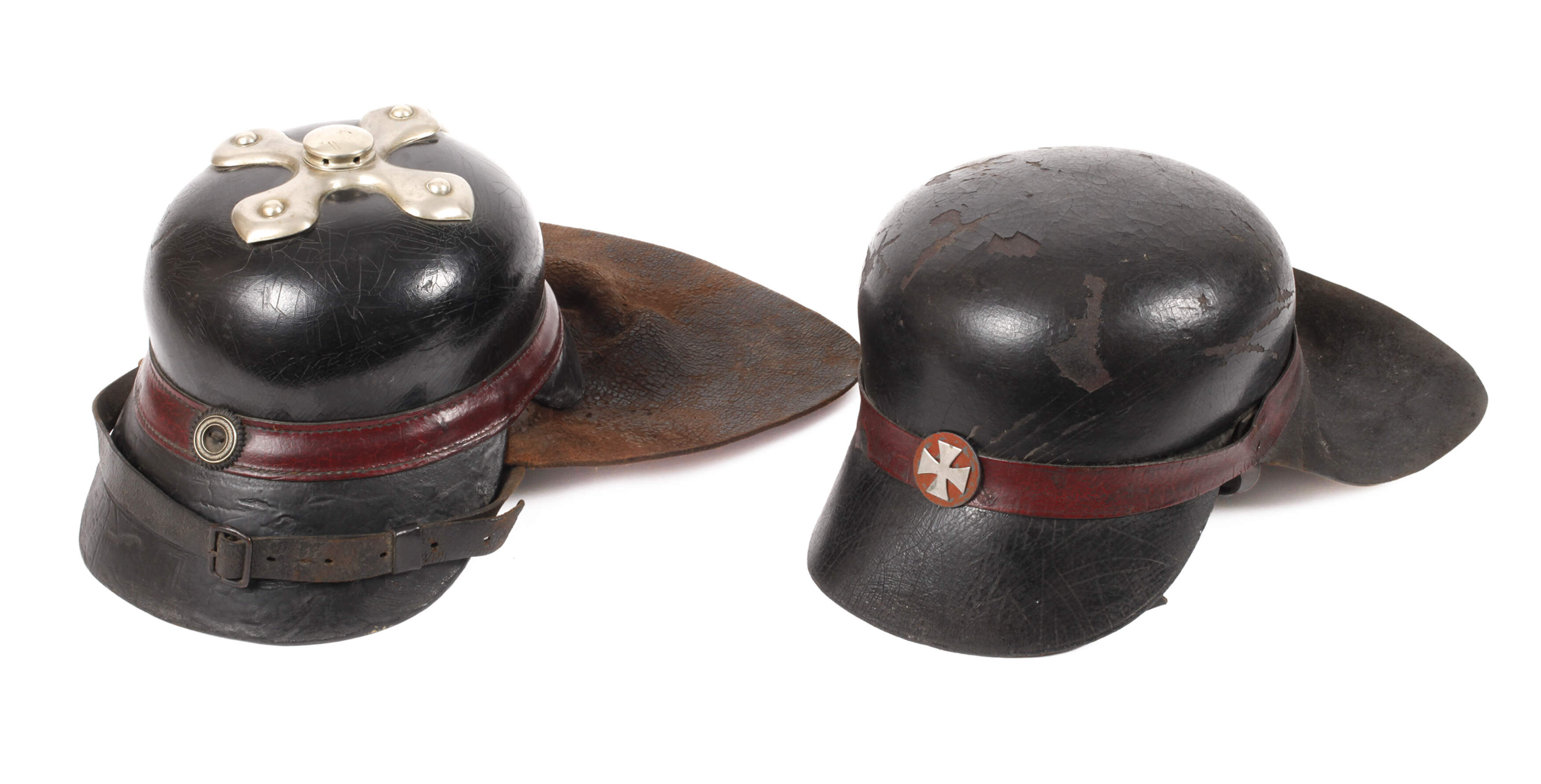 Zwei Berliner Brandhauben