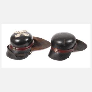 Zwei Berliner Brandhauben