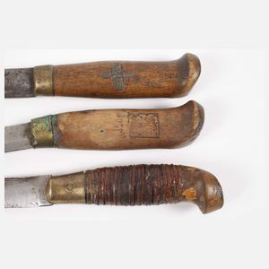 Drei Messer Finnland 2. Weltkrieg