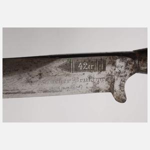 Grabendolch 1. Weltkrieg