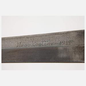 Grabendolch 1. Weltkrieg