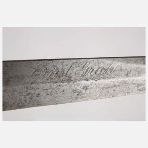 Grabendolch 1. Weltkrieg