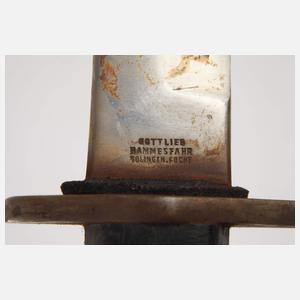 Grabendolch 1. Weltkrieg