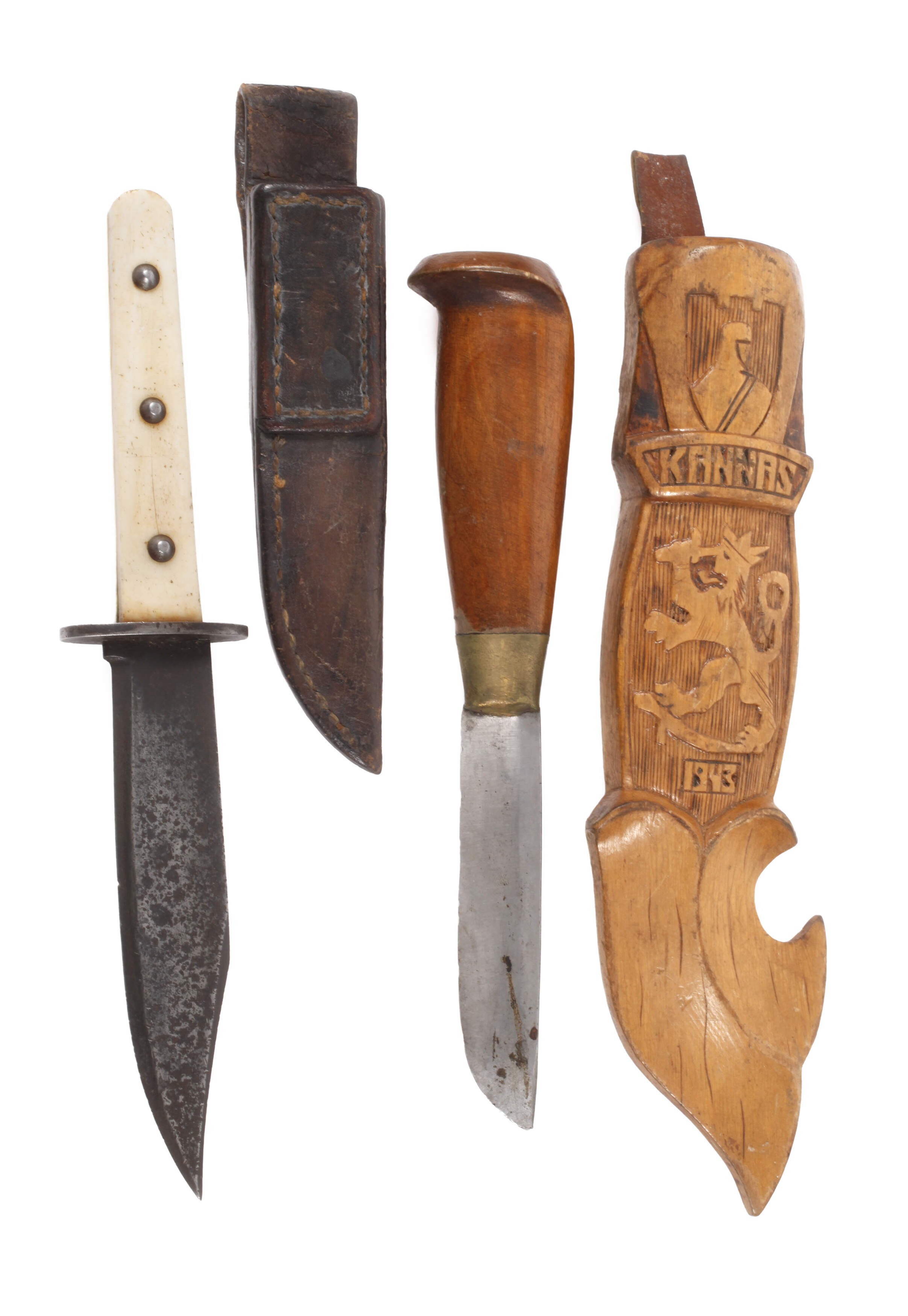 Zwei Messer Finnland 2. Weltkrieg