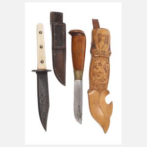 Zwei Messer Finnland 2. Weltkrieg