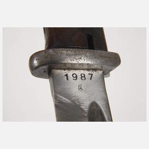 Bajonett und Grabendolch