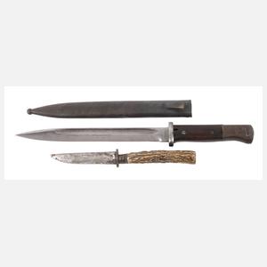 Bajonett und Grabendolch