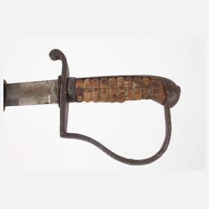 Säbel und drei Bajonette