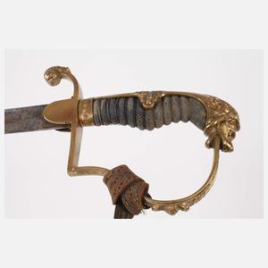 Artillerie-Löwenkopfsäbel