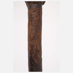 Grabenkeule als Grabenarbeit 1. Weltkrieg