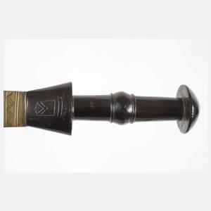 Vier orientalische Blankwaffen