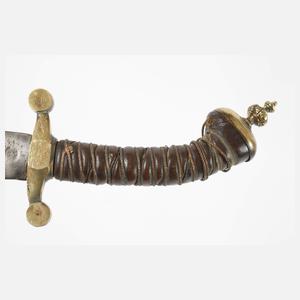 Vier orientalische Blankwaffen