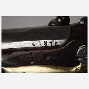 Perkussionspistole Frankreich