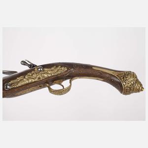 Steinschlosspistole Deko