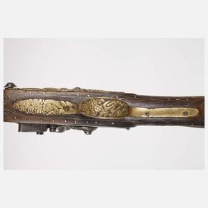 Steinschlosspistole Deko