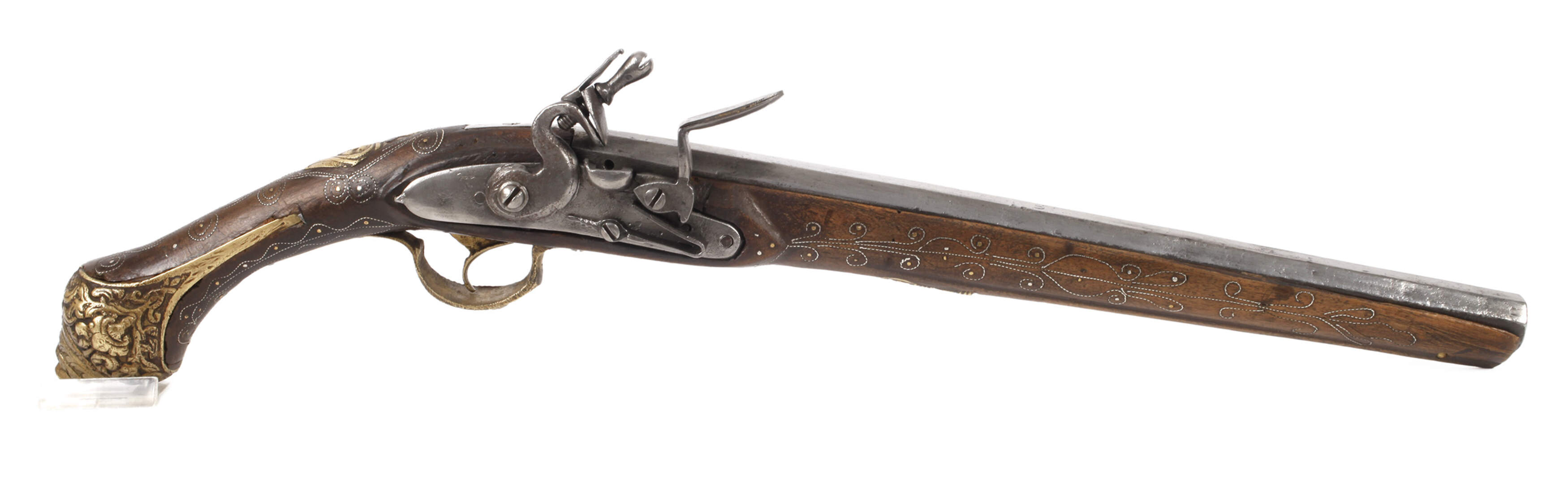 Steinschlosspistole Deko