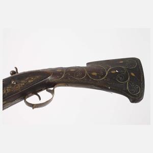 Zwei Steinschlosspistolen Deko