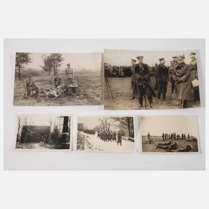 Konvolut Fotos und Papiere 2. Weltkrieg