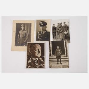 Konvolut Fotos und Papiere 2. Weltkrieg