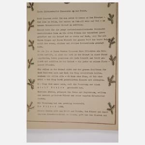 Konvolut Dittersdorfer Heimatblätter, 3. Reich