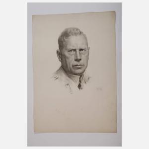 Konrad I. Böhringer, Kohlezeichnung Adolf Hühnlein