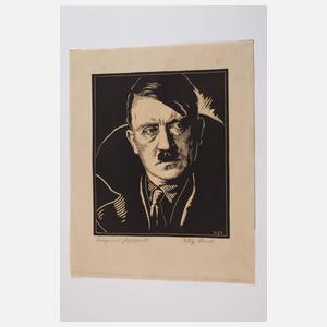 Willy Exner, Holzschnitt A.H.